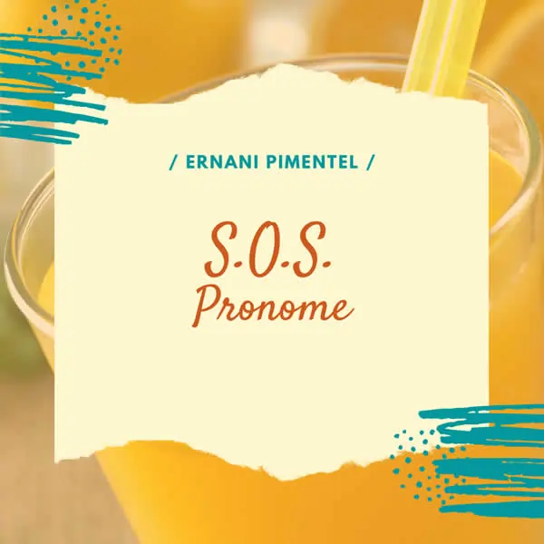 Curso S.O.S Língua Portuguesa: Pronome